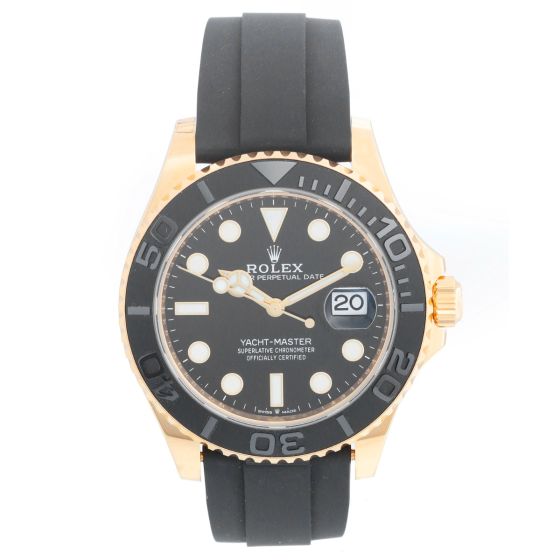 Rolex Yacht-Master Oysterflex 18k Yellow Gold Men's Watch 226658