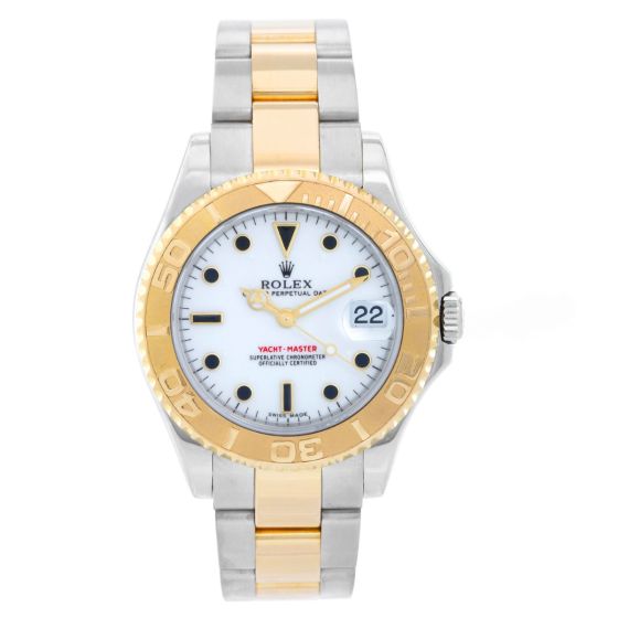Rolex Yacht - Master Midsize Unisex 2-Tone Watch 168623
