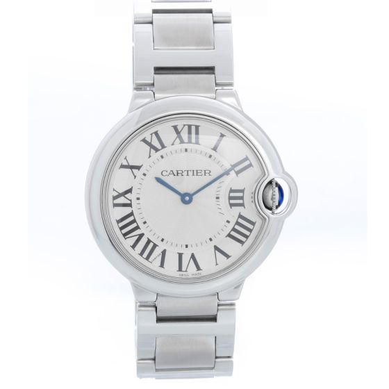 Cartier Ballon Bleu Midsize Stainless Steel Watch W69011Z4 3005