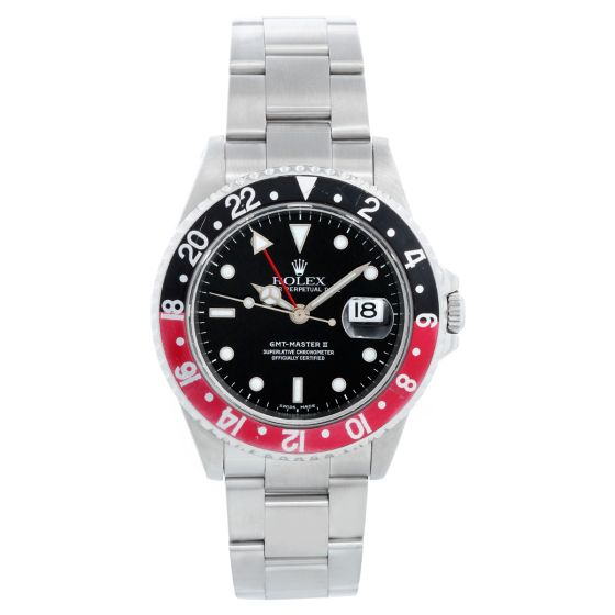 Rolex GMT - Master II Coke Bezel Men's Watch 16710