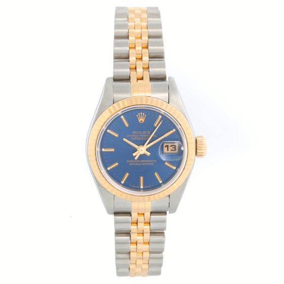 Rolex Datejust 2-Tone Ladies Steel & Gold Watch 79173