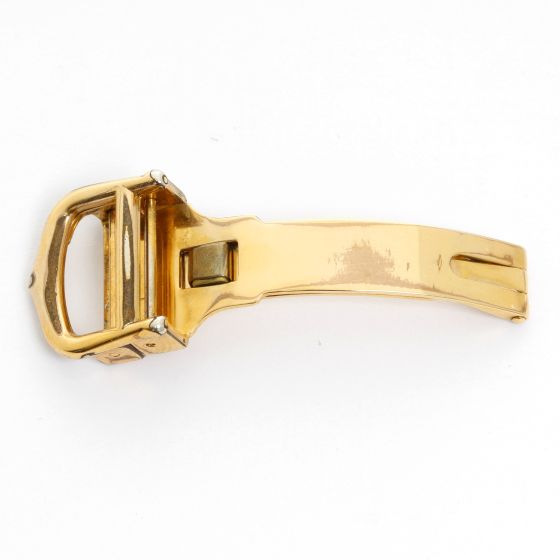 Cartier 18k Yellow Gold Plated Deployant Clasp / Buckle 14mm