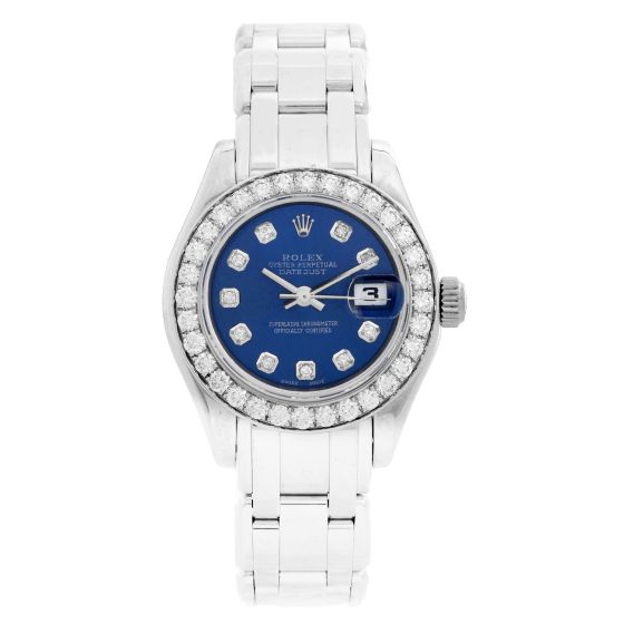 Rolex Pearlmaster Masterpiece Diamond Watch 80299