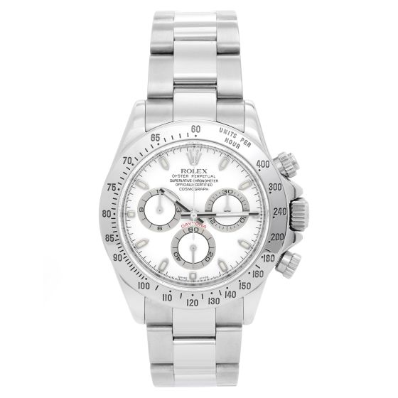 Men's Rolex Daytona Chronograph Stainless Steel Watch 116520