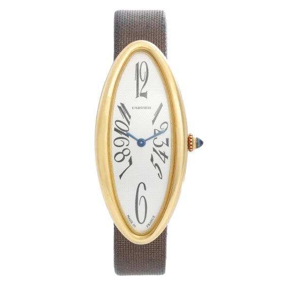 Cartier Baignoire 18K Yellow Gold Watch Ref 2605