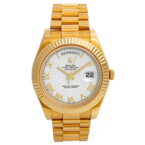 Rolex Day-Date II President Men's 41mm Watch 218238