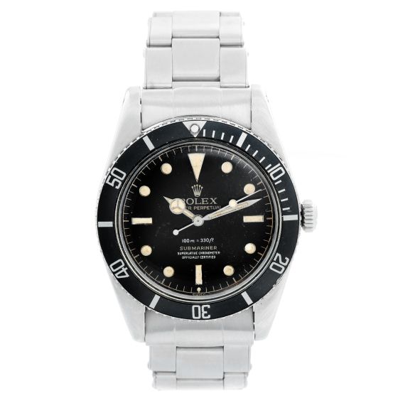 Vintage Extremely Rare Rolex Submariner Men's Watch 5508