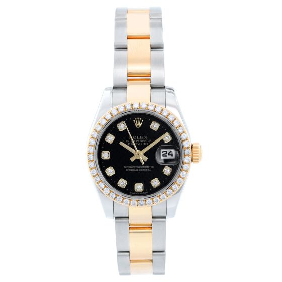 Rolex Ladies Datejust Two-Tone Watch 179173
