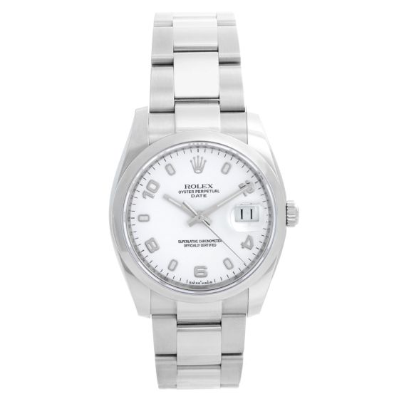 Rolex Date Oyster Perpetual 115200 Men's Watch 