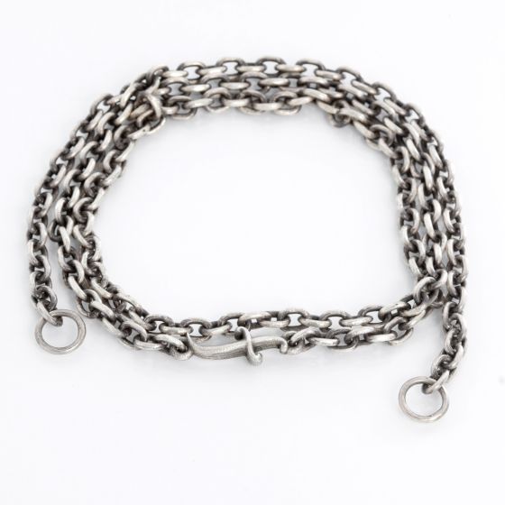 Sevan Biçakçi Sterling Silver Medium Link Chain with Dagger Element