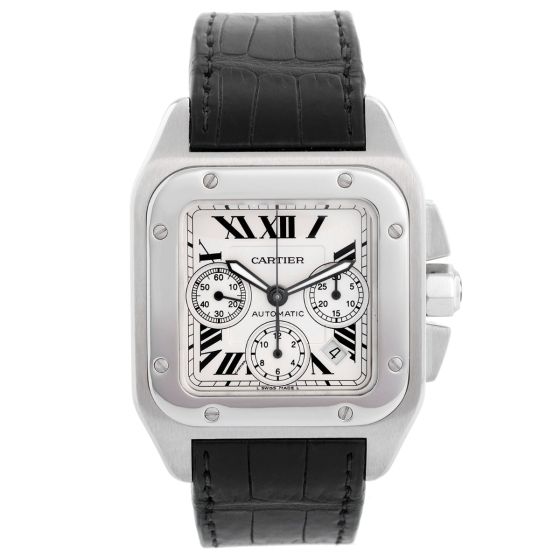 Cartier Santos 100 XL  Chronograph Men's Watch 2740