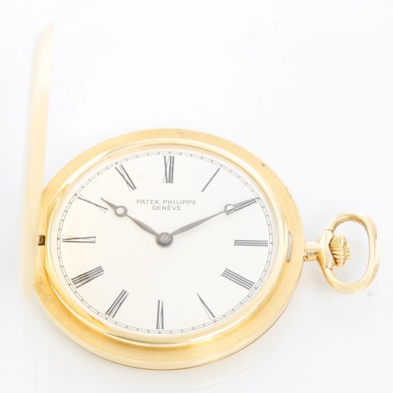 Patek Philippe & Co. 18K Yellow gold Hunter Case Pocket Watch Ref 865