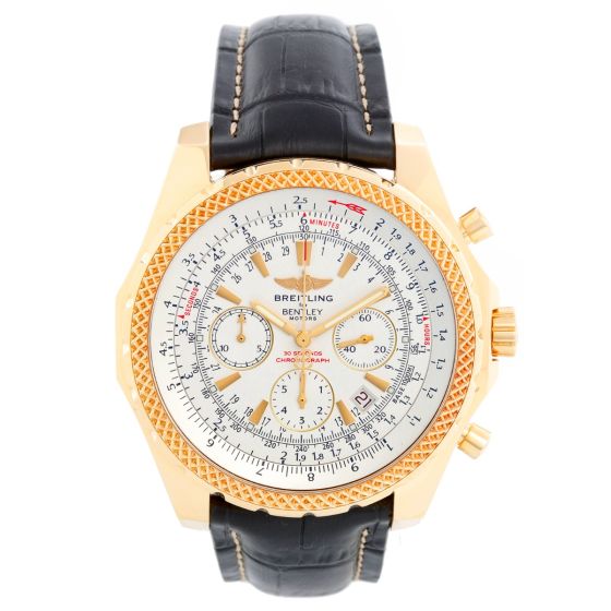 Breitling Bentley Men's 18k Yellow Gold Chronograph Watch K25362