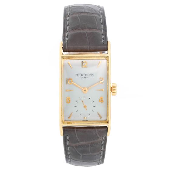 Patek Phillipe Co. Vintage 18K Yellow Gold Men's Watch
