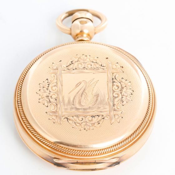 Illinois Watch Co. Currier Gold Filled Pocket Watch