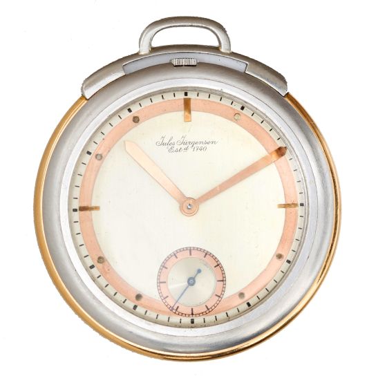 Jules Jurgensen Art Deco Pocket Watch
