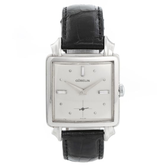  Vintage Gubelin Platinum Men's Watch