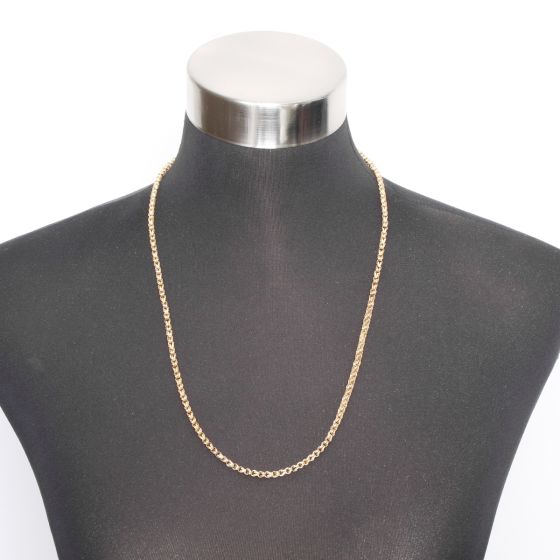 14K Yellow Gold Chain Necklace