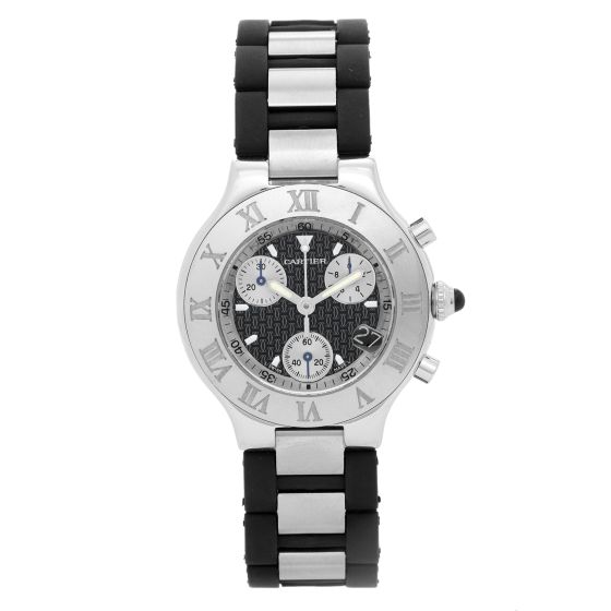 Cartier Must De 21 Cartier Chronoscaph  Men's Chronograph Watch W10172T2