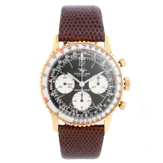 Vintage Breitling Navitimer Men's Steel Chronograph Watch 806