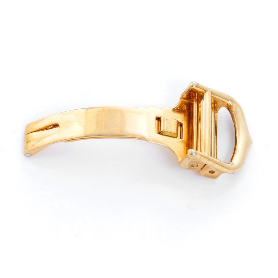 Cartier 18k Yellow Gold Plated Deployant Clasp / Buckle 16mm