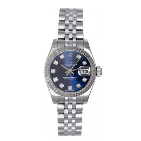 Ladies Rolex Diamond Watch Lady Datejust 179174 Stainless Steel