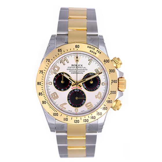 Rolex Cosmograph Daytona Men's White Dial Watch 116523