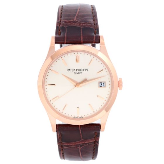 Patek Philippe Calatrava 18k Rose Gold  Men's Automatic Watch 5296R-010(or 5296-R)