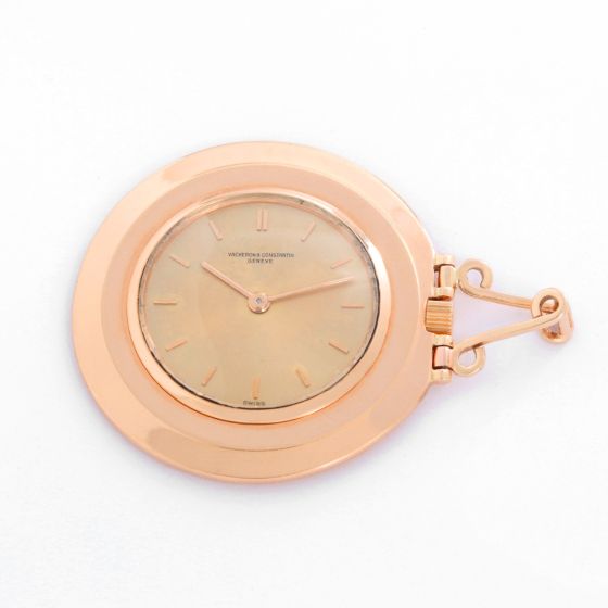 Vacheron Constantin 18K Rose Gold Pendant Pocket Watch