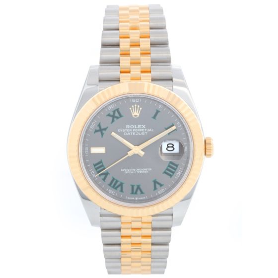 Rolex Datejust II  Men's 2-Tone Steel & Gold 41mm Watch 126333