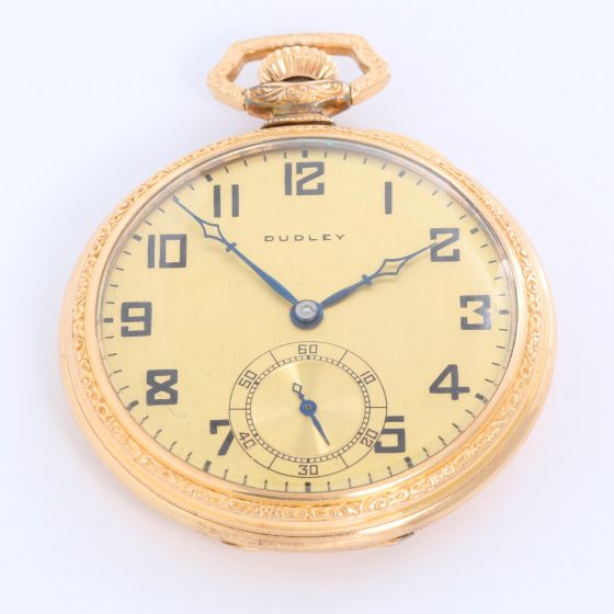 Dudley Gold Filled Masonic Model 3 Pocket Watch