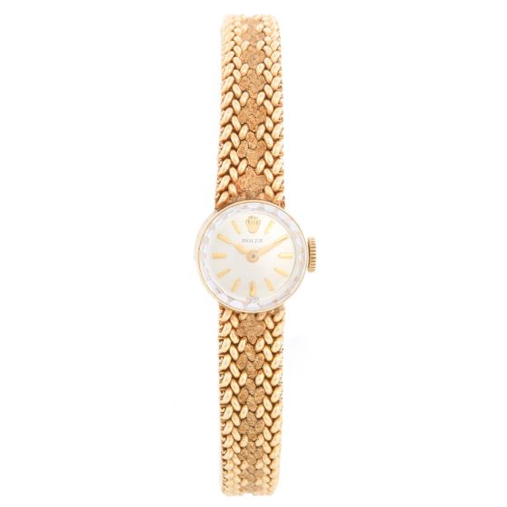 Vintage Ladies Rolex 14k Yellow Gold Watch