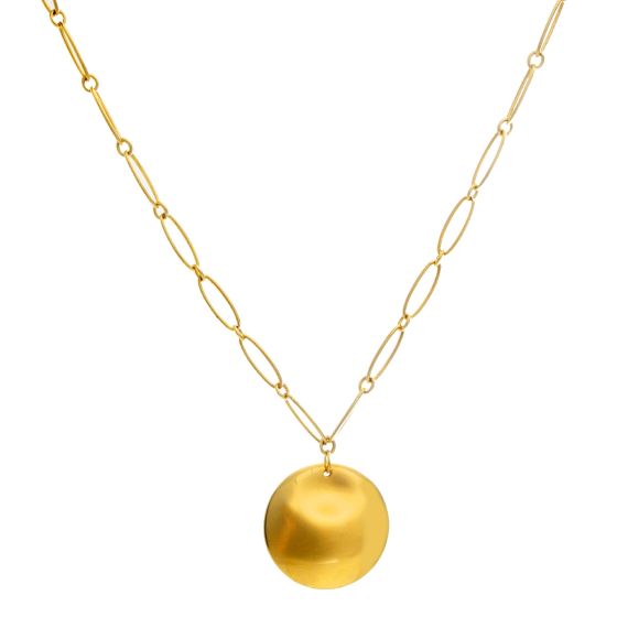 Tiffany & Co. Elsa Peretti 18K Yellow Gold Pendant Necklace