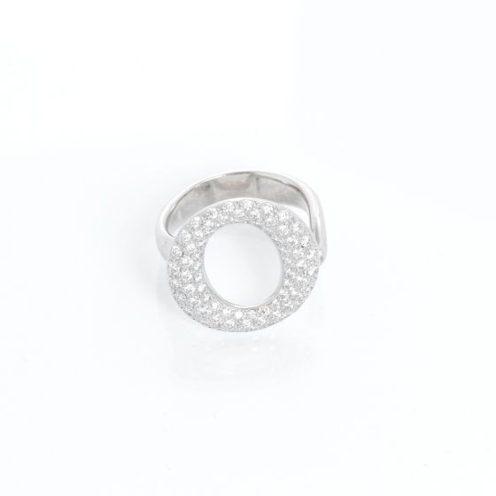 Tiffany & Co. Elsa Peretti Sevillana Diamond Ring Size 7