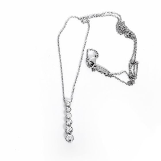 Tiffany & Co. Platinum Diamond Necklace