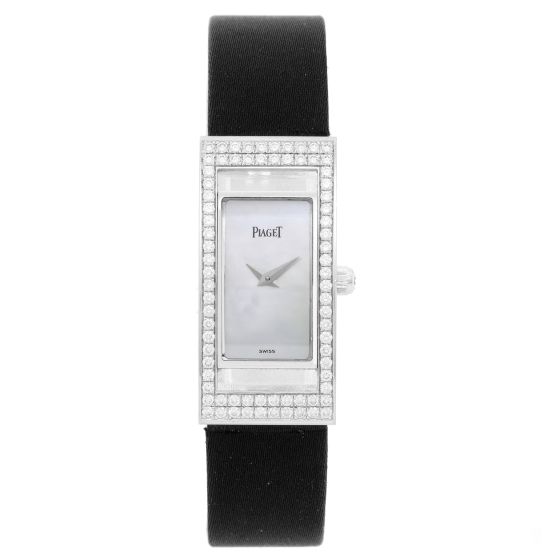 Piaget 18K White Gold and Diamond Limelight Wrist Watch
