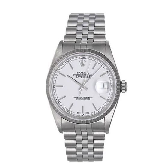 Rolex Datejust Men's Stainless Steel Watch 16220
