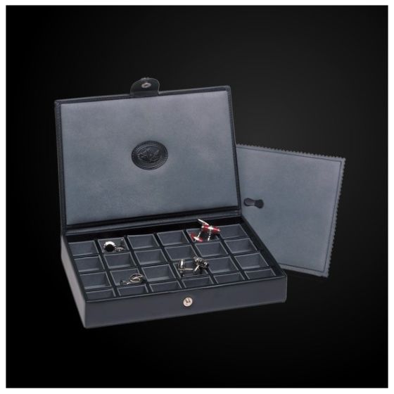 Underwood London Cufflinks Box, Up to 24 Pairs of Cufflinks 