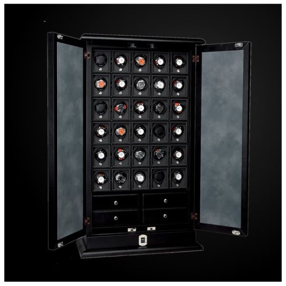 Underwood London Biometric Thirty-Modules Watch Winder