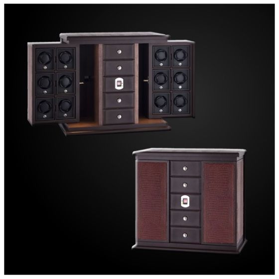 Underwood London Biometric Twelve Module  Watch Winder 