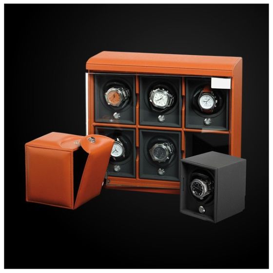 Underwood London Watch Winder Six Module Unit