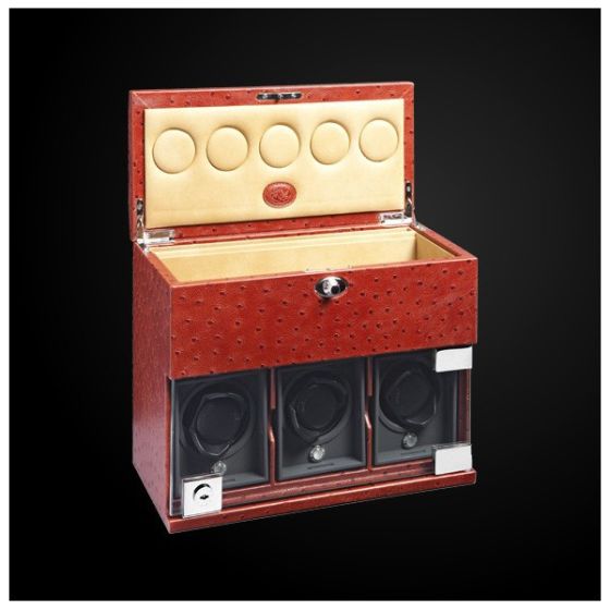 Underwood London Watch Winder Three Module With Trays 