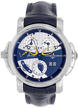 Ulysse Nardin Sonata Dual Time Men's Watch 660-88/213 