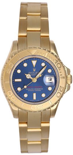 Ladies Gold Rolex Yacht - Master Watch 69628