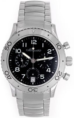 Breguet Type XX Transatlantique Chronograph Men's Steel Watch Ref. 3820 (or 3820ST/H2/SW9)