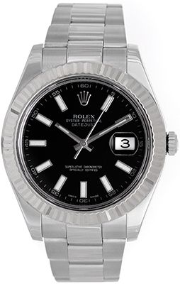 Rolex Datejust II Men's 41mm Stainless Steel Watch 116334