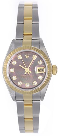 Rolex Datejust Ladies 2-Tone Watch 79173