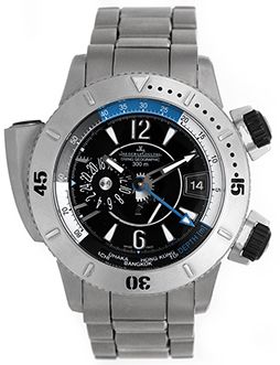 Jaeger LeCoultre Master Compressor Diving Pro Geographic Men's Steel Watch Q185T770