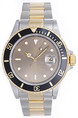 Rolex Submariner with Unusual Color-Change-Dial Mens 16613