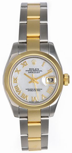 Ladies Rolex 2-tone Datejust Watch 179163